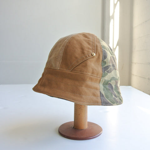 Reworked reversible 6 panels hat large (Carhartt double knee)