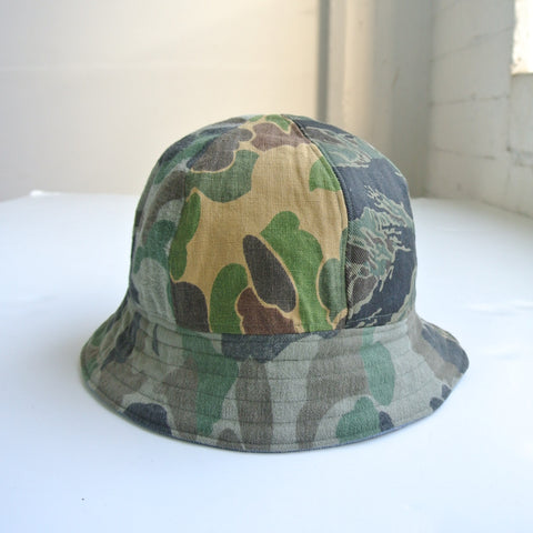 Reworked Camo 6 panels hat large