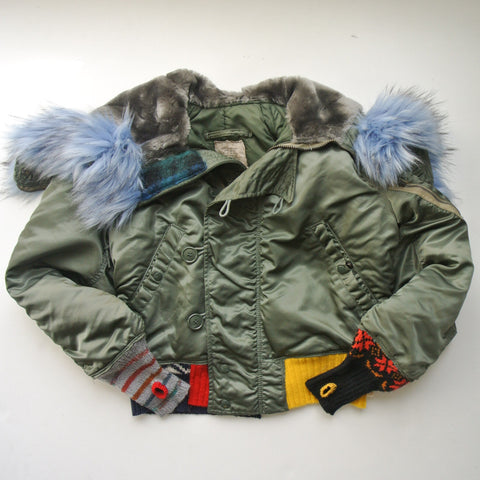 Custom 1970s N-2B jacket small
