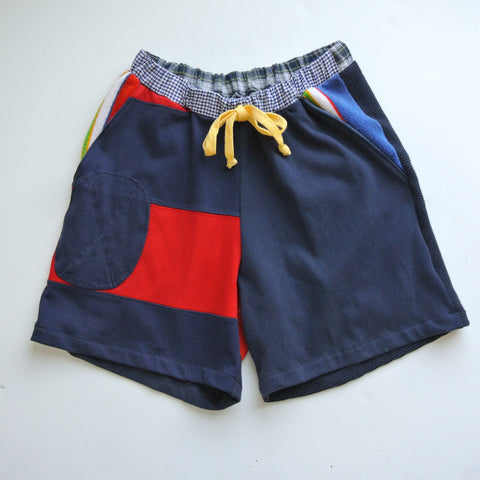 Reworked shorts made from Polo shirts medium